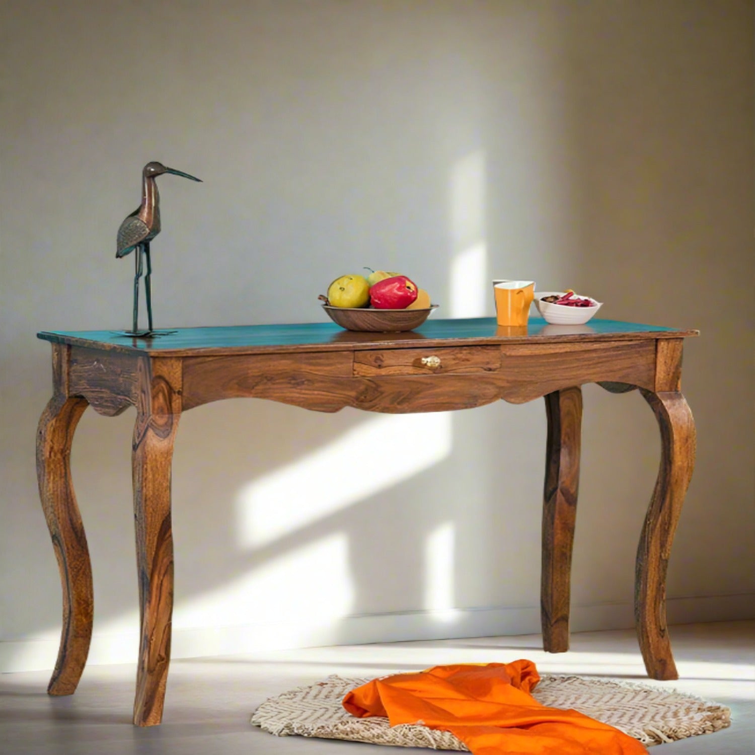 Classic Design Solid Wood Console Table - Furnishiaa -  -